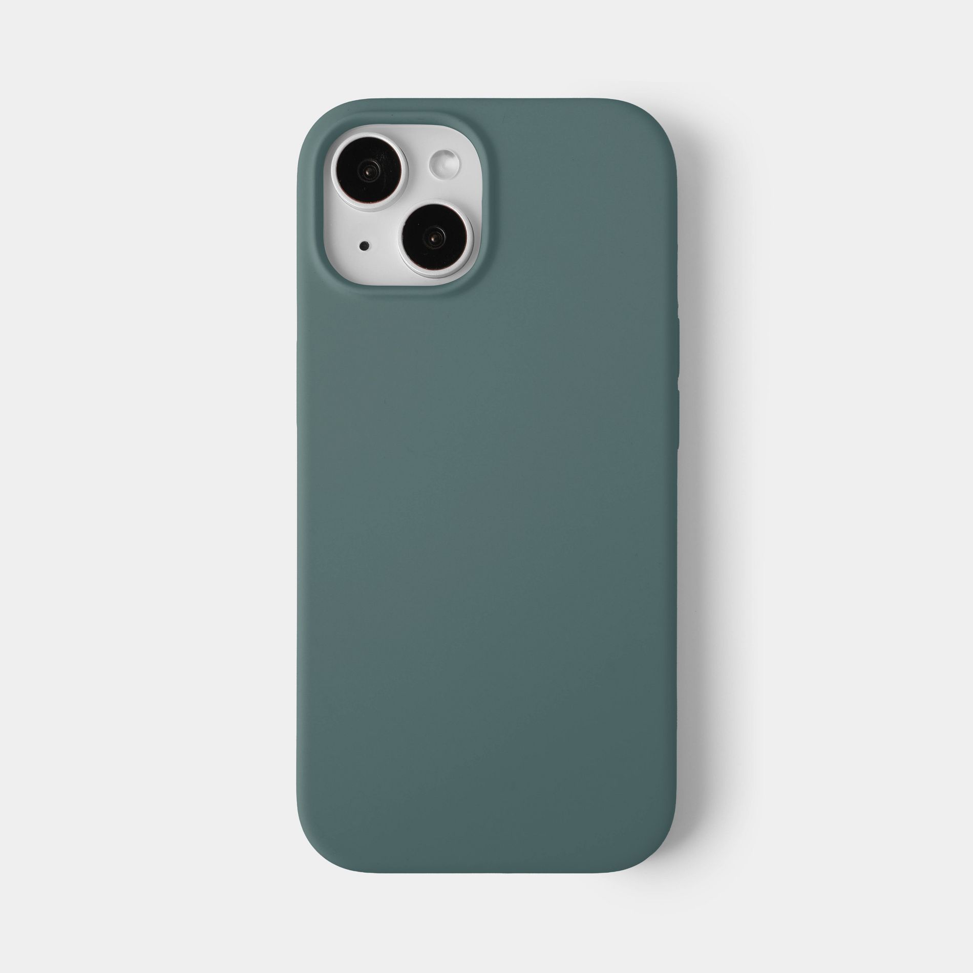 iPhone 17e/16e/iPhone 15/iPhone 14/iPhone 13 Silicone Case with MagSafe - Rain Teal heyday™ ️