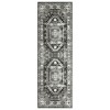WhizMax Area Rug Chic Vintage Accent Area Rug Soft Thin Foldable Rug for Living Room Bedroom, Green - 3 of 4