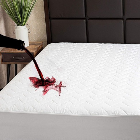 Waterproof & Stain Repellant Down Alternative Mattress Pad