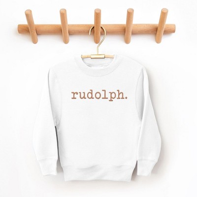 The Juniper Shop Rudolph Puff Print Youth Graphic Sweatshirt