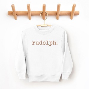 The Juniper Shop Rudolph Puff Print Youth Graphic Sweatshirt - 1 of 3