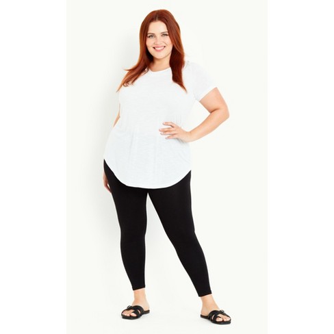 New Cuts Plus Size , All Sizes Womens Black Legging and Tights