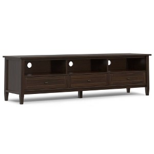WyndenHall Norfolk 72" Low TV Media Stand For TVs up to 80" - 1 of 4