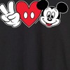 Men's - Disney - Peace Love Mickey Long Sleeve Graphic T-Shirt - 2 of 4