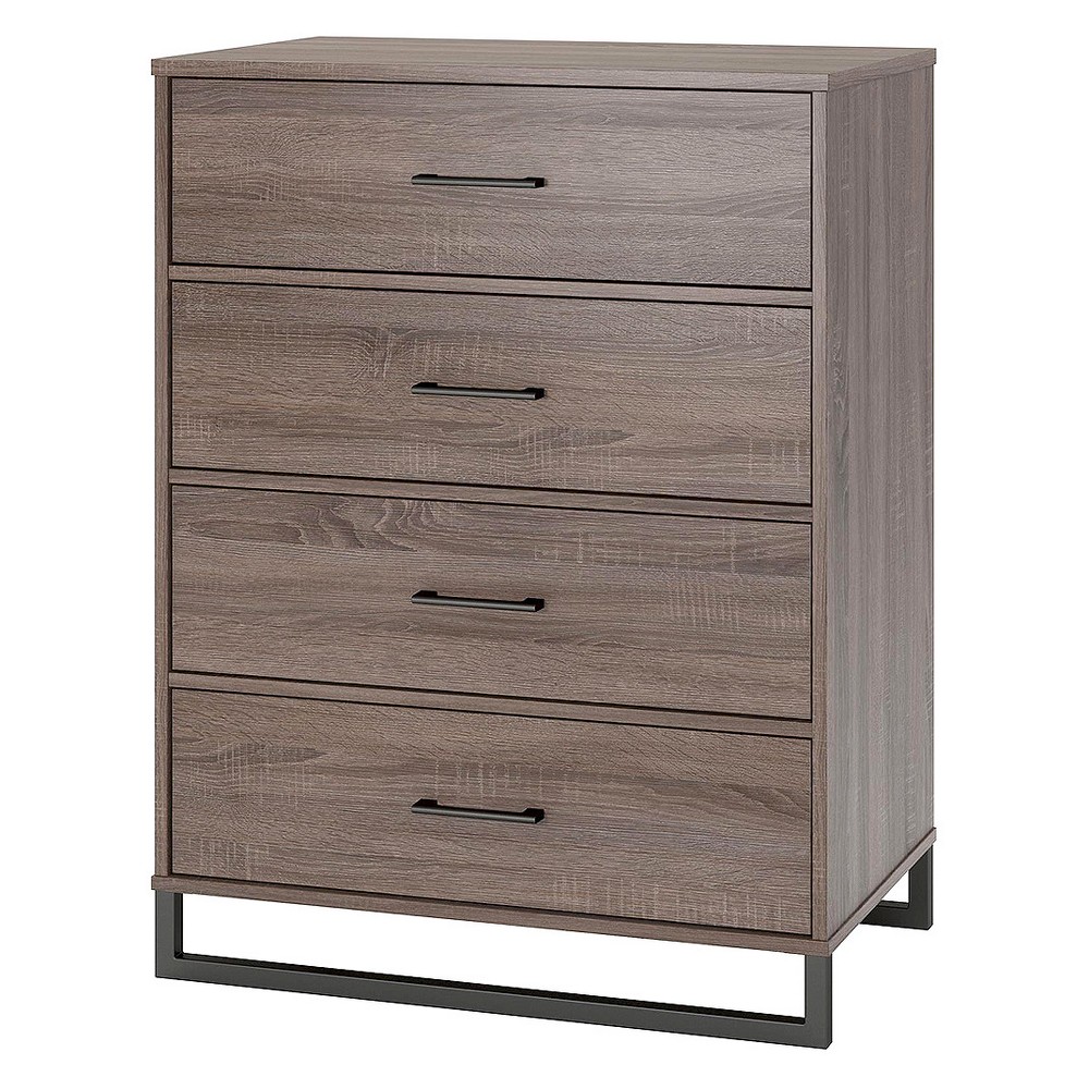 Mixed Material 4 Drawer Dresser Medium Brown - Room Essentials