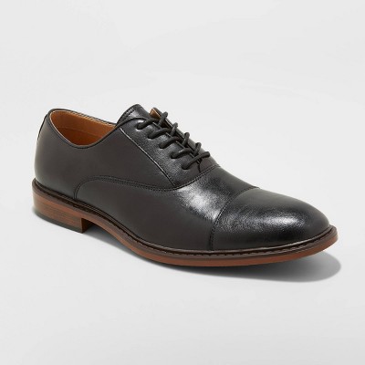 black oxford dress shoes