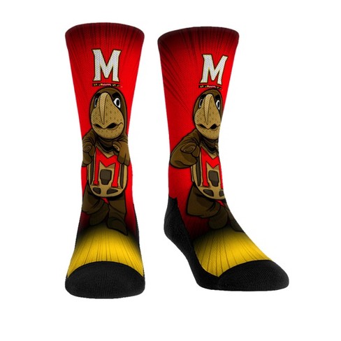 NCAA Maryland Terrapins - Mascot Pump Up! Rock 'Em Socks (L-XL) - image 1 of 1