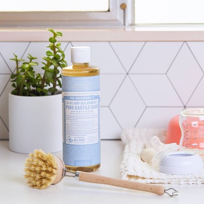 Dr. Bronner&#39;s Baby Unscented Pure-Castile Liquid Soap - 16 fl oz