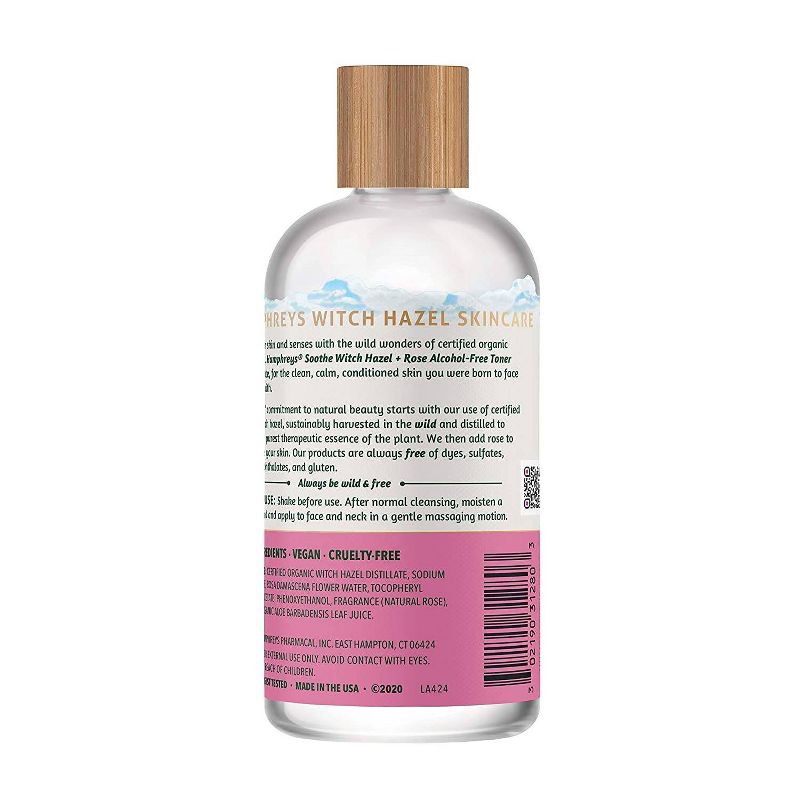 Humphreys Soothe Witch Hazel with Rose Alcohol-Free Toner - 8 fl oz, 3 of 8