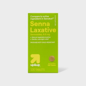 Senna Laxative Tablets - 100ct - up&up™ - 1 of 4