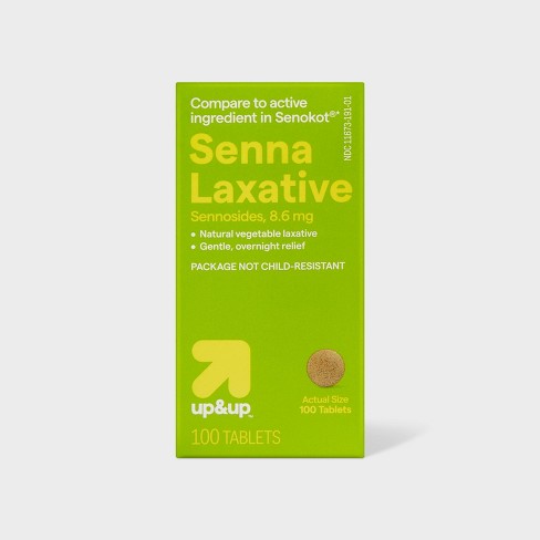 Senna Laxative Tablets - 100ct - up&up™ - image 1 of 4