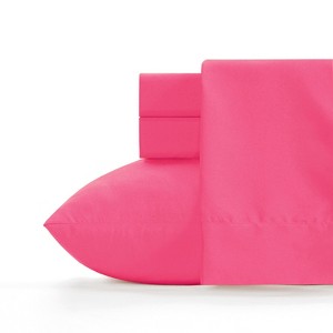 Crayola Magenta Haze Sheet Sets (Twin), Pink