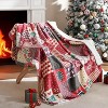 Lomsoe Christmas Flannel Blanket, Soft Blanket, Cozy Lightweight Throw Blanket for Couch Bed Sofa. - 2 of 4