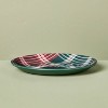 8.5" Melamine Salad Plate Signature Plaid - Hearth & Hand™ with Magnolia - 3 of 4