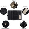 BEAFUP Womens Wallets,Large capacity Genuine Leather Wallet,Wallet Women Trifold Credit Card Holder Wallet with ID Window and RFID - 4 of 4