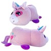 FlipaZoo: Mushmillow - Lovey Unicorn to Aster Unicorn - 2-In-1 Plush - 4 of 4