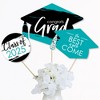 Big Dot of Happiness Teal 2025 Graduation Party Centerpiece Sticks - Table Toppers - Set of 15 - 3 of 4