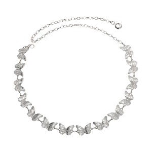 Unique Bargains Women's Butterfly Design Waist Chain 1 Pc - 1 of 4