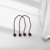 Unique Bargains Delicate Magnetic Buckle Curtain Strap Polyester Magnet Plastic 2 Pcs - 2 of 4