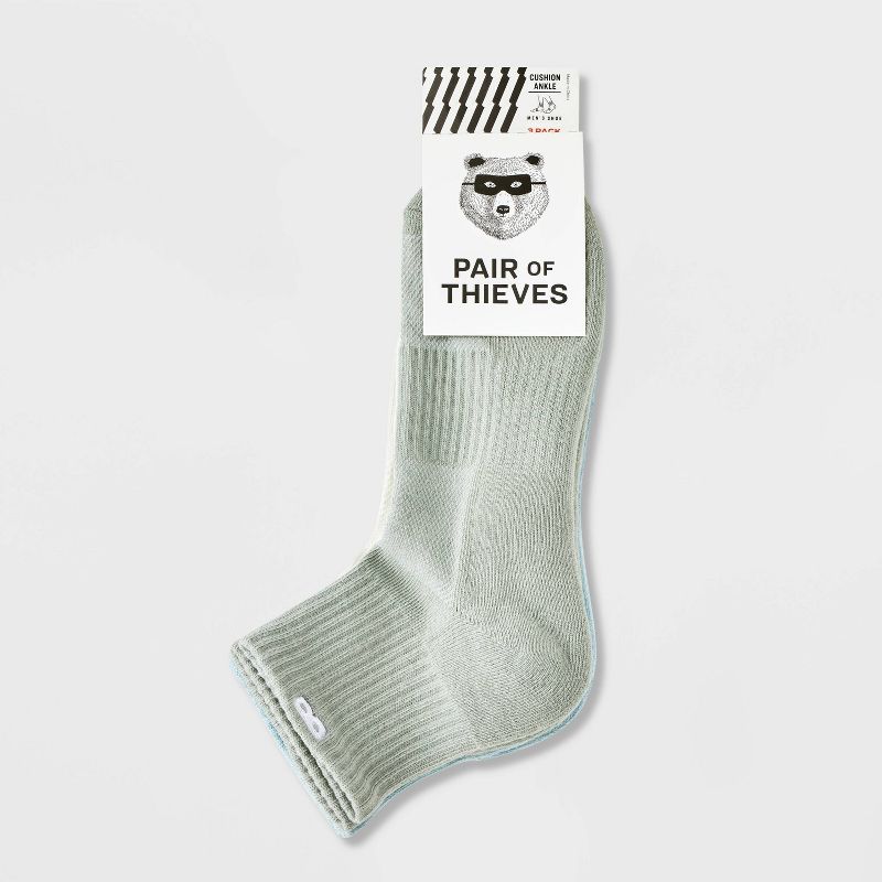 Pair of Thieves Men's Neutral Ankle Socks - 6-12, 2 of 4