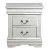 Sapphtopaz Modern Night Stand with 2 Storage Drawers Wood Entryway Table Decor with Sturdy Base Nightstand for Bedroom, Living Room - 3 of 4
