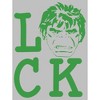 Women's Marvel St. Patrick's Day Hulk Luck T-Shirt - 2 of 4