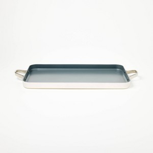 Nonstick Ceramic Coated Aluminum Double Burner Griddle - Figmint™ - 1 of 3