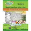 Larissa Veronica Cashew Medium Roast Decaf Coffee (Gourmet, Naturally Flavored, Whole Coffee Beans) (16 oz, ZIN: 548741) - 2 of 4