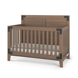 Child Craft Lucas 4-in-1 Convertible Crib, Converts to Day Bed, Toddler Bed and Full Size Bed, 3 Adjustable Mattress Positions, Baby Safe Finish - 1 of 4