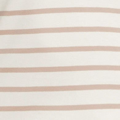 ivory/champagne breton stripe