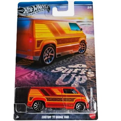 Hot Wheels Silver Series 2025 Surf's Up Custom '77 Dodge Van
