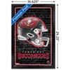 Trends International NFL Tampa Bay Buccaneers - Neon Helmet 23 Framed Wall Poster Prints - 3 of 4