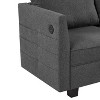 Billy 86" Modular 4-Piece Storage Sectional Sofa - 3 of 4