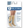 Truform 15-20 mmHg Compression Stockings for Men and Women, Knee High Length, Closed Toe - 3 of 4