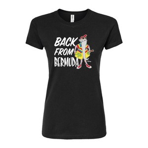 Women's - Disney - Straight Outta Bermuda Fitted Graphic T-Shirt - 1 of 3