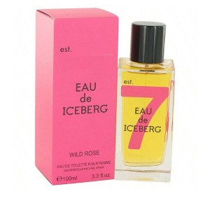 Eau de Iceberg Wild Rose by Iceberg for Women - 3.3 oz EDT Spray - 1 of 1