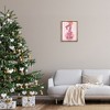 Stupell Industries Yeehaw Christmas Cowboy Black Framed Floater Canvas Wall Art - 2 of 4