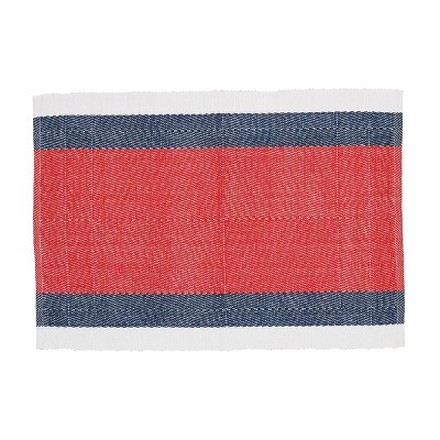 C&F Home Liberty Stripe July 4th Placemat Set 6