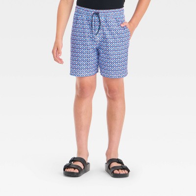Boys' 4th of July Pull-On Geometric Print Shorts - Cat & Jack™