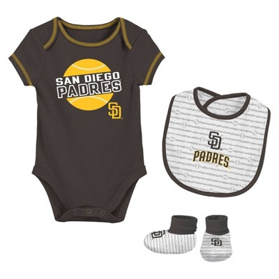 Image of MLB San Diego Padres Infant Boys' Layette Set - 12M