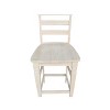 International Concepts Java Bar Height Stool - 30" Seat Height - 2 of 4