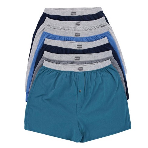 Fruit Of The Loom Men s Big And Tall Knit Boxers Assorted 6 Pack 2xl Assorted Target