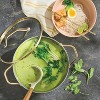 6qt Nonstick Ceramic Coated Aluminum Stock Pot with Champagne Handle Cream - Figmint™ - 2 of 4