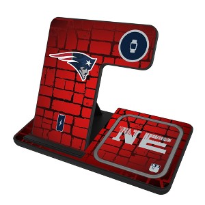 NFL AFC Teams Brick Wall 15-Watt 3 in 1 Charging Station - 1 of 4