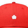 Dalix Lil Flower Embroidered Cotton Cap Outdoor Dad Hat Womens - 2 of 4