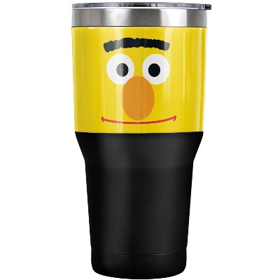 Sesame Street Bert Face Steel Tumbler 30oz Coffee Travel Mug