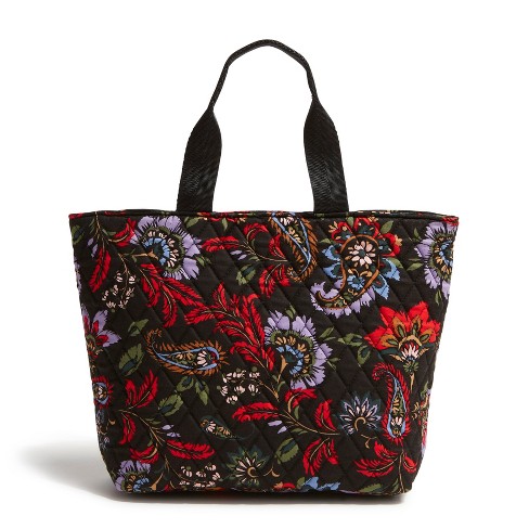 Vera Bradley Women s Outlet Cotton Essential Lunch Tote Venetian Paisley Target