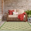 Unique Loom    Outdoor Trellis Moroccan Area Rug - 3 of 4