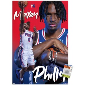Trends International NBA Philadelphia 76ers - Tyrese Maxey 24 Unframed Wall Poster Prints - 1 of 4