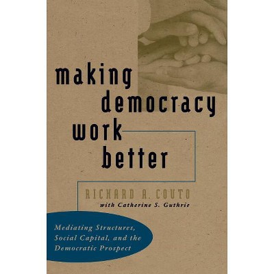 Making Democracy Work Better - by  Richard a Couto (Paperback)